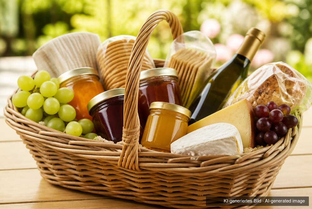 DEMO · Gourmet gift basket “Connoisseur”